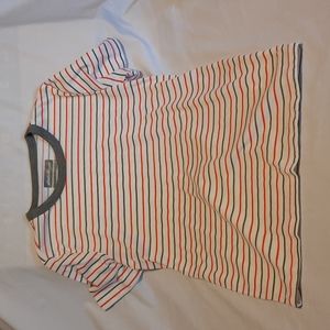 Eddie Bauer t-shirt, kids size 7/8, white stripe.